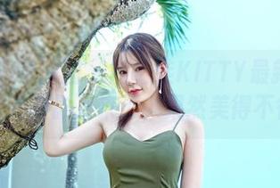 Feilin嗲囡囡 – 施忆佳KITTY最新原图，学妹的身影又来了，果然美得不行啊！