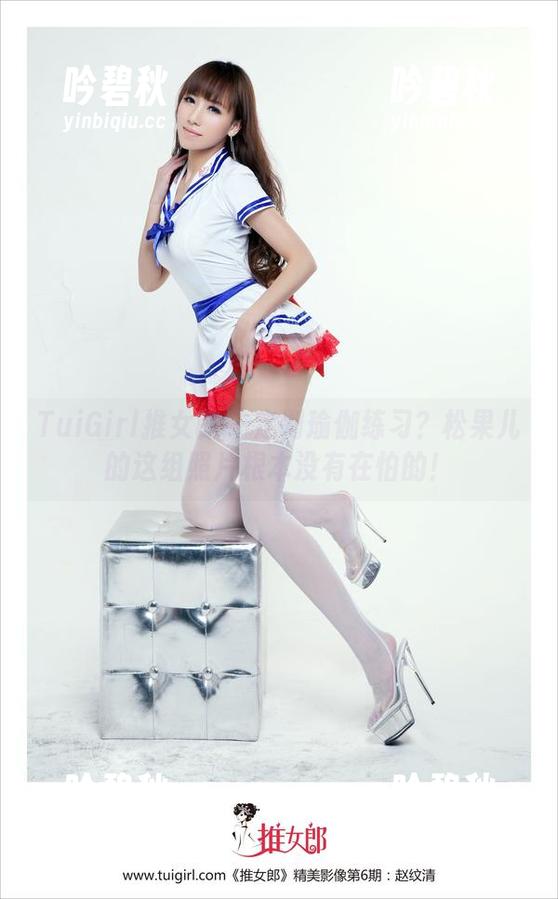 TuiGirl推女郎 - 定制瑜伽练习？松果儿的这组照片根本没有在怕的！