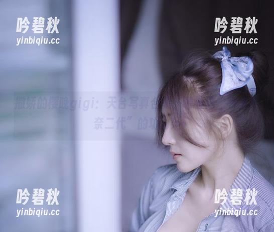 撒娇的樱晚gigi：天台写真合集，看看这“桥本环奈二代”的功力！
