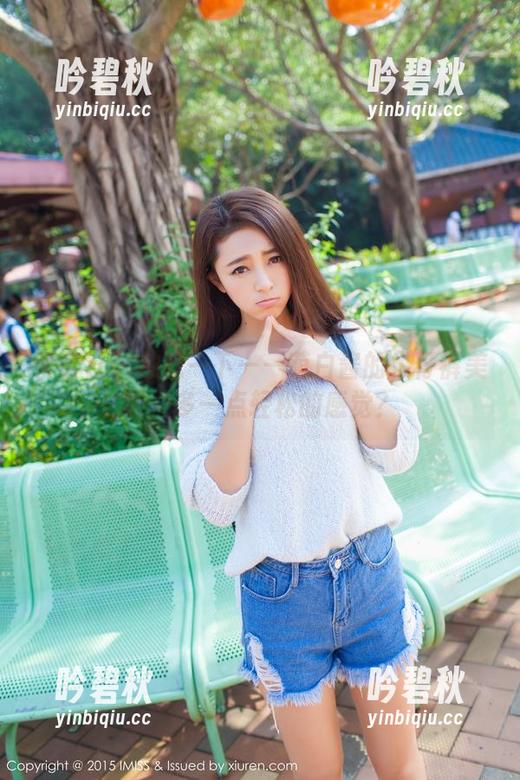 爱蜜社 - 放松一下——萌白酱的牛仔裤美图，多一点轻松的感觉？