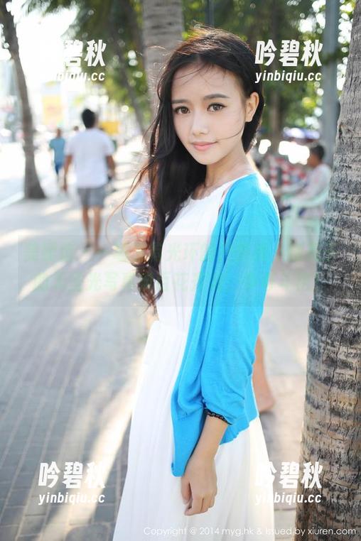 美媛馆-糯美子 美媛馆 - 一场没有光环的户外秀,糯美子的无圣光写真如百花齐放,争奇斗艳!